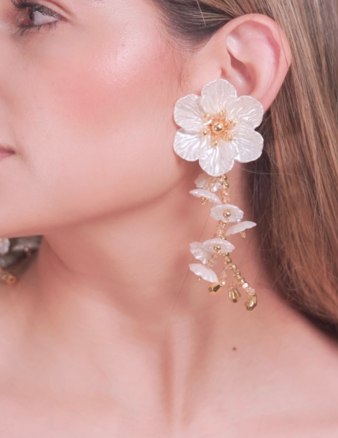 Aretes flor