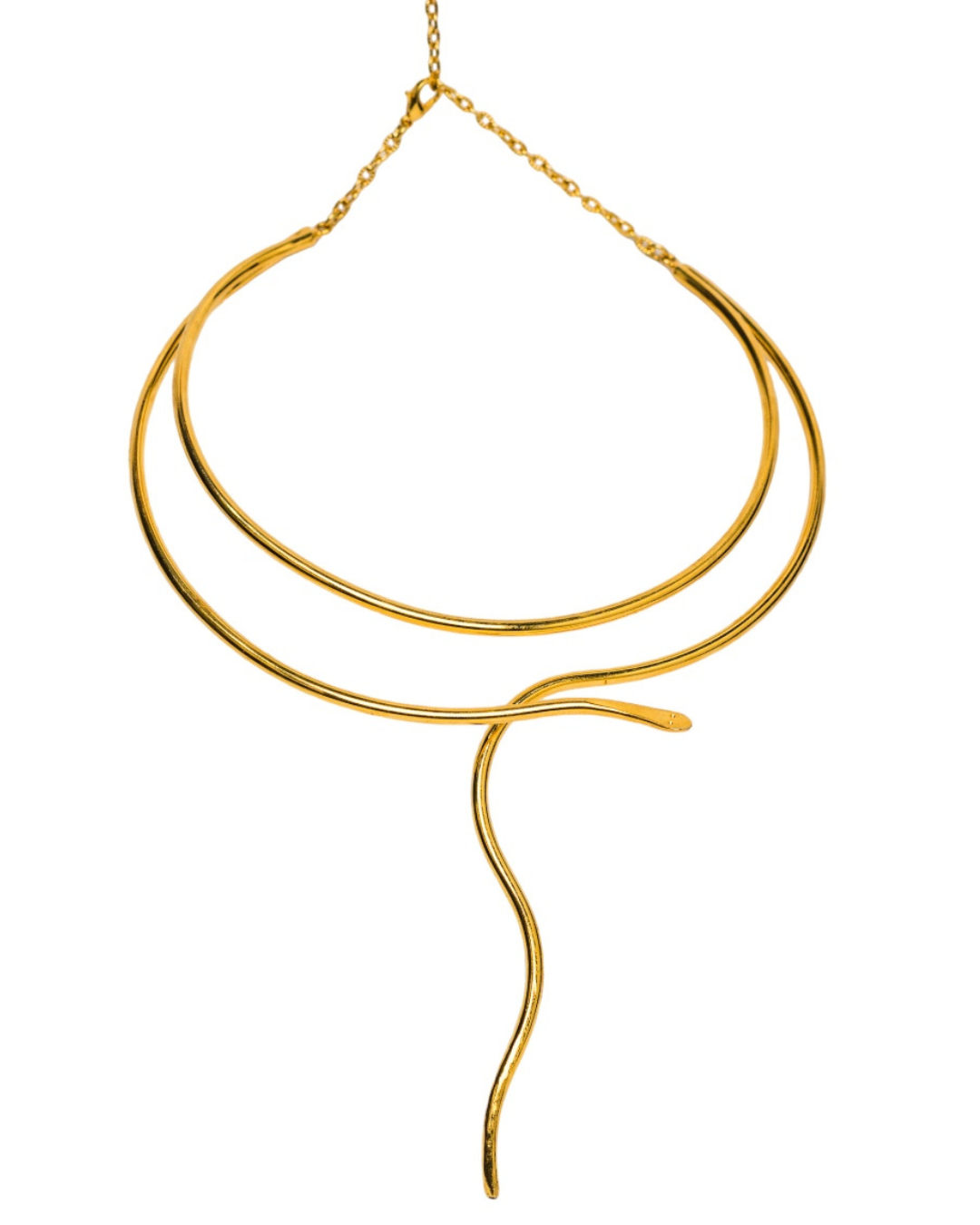 Choker culebra liso