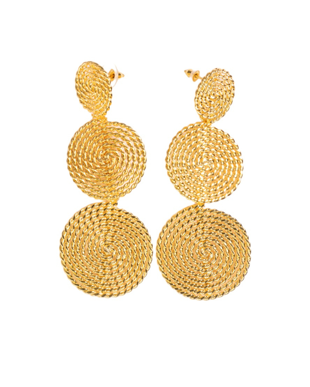 Aretes tres remolinos