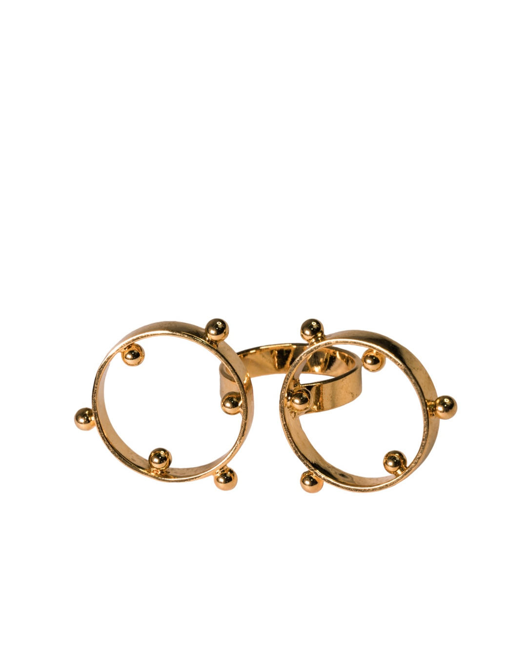 Anillo doble silueta