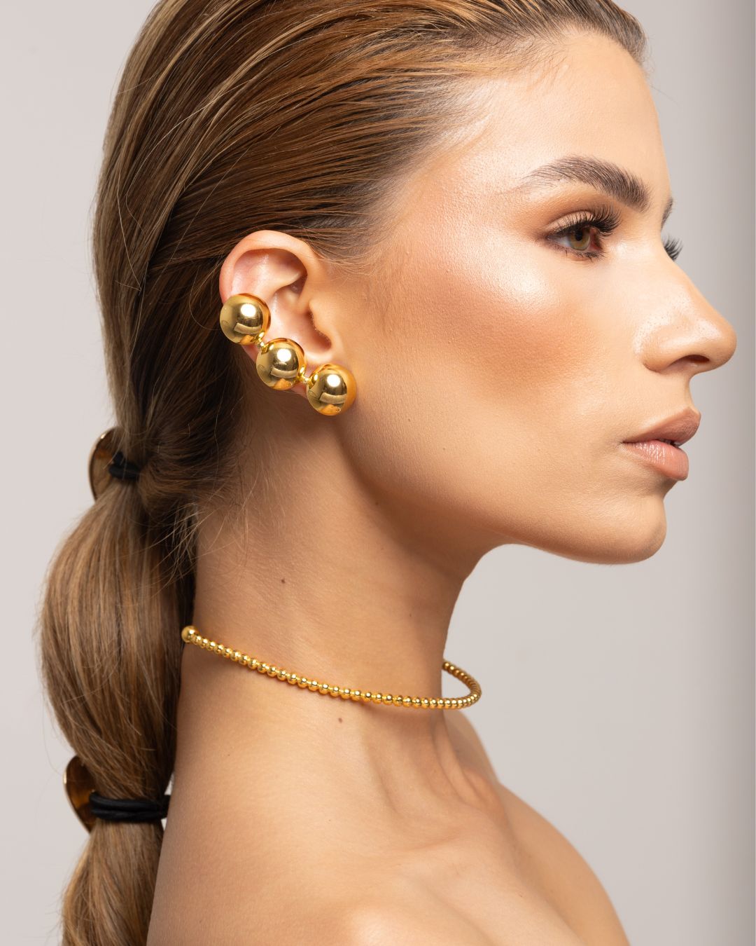 Set orejera + choker