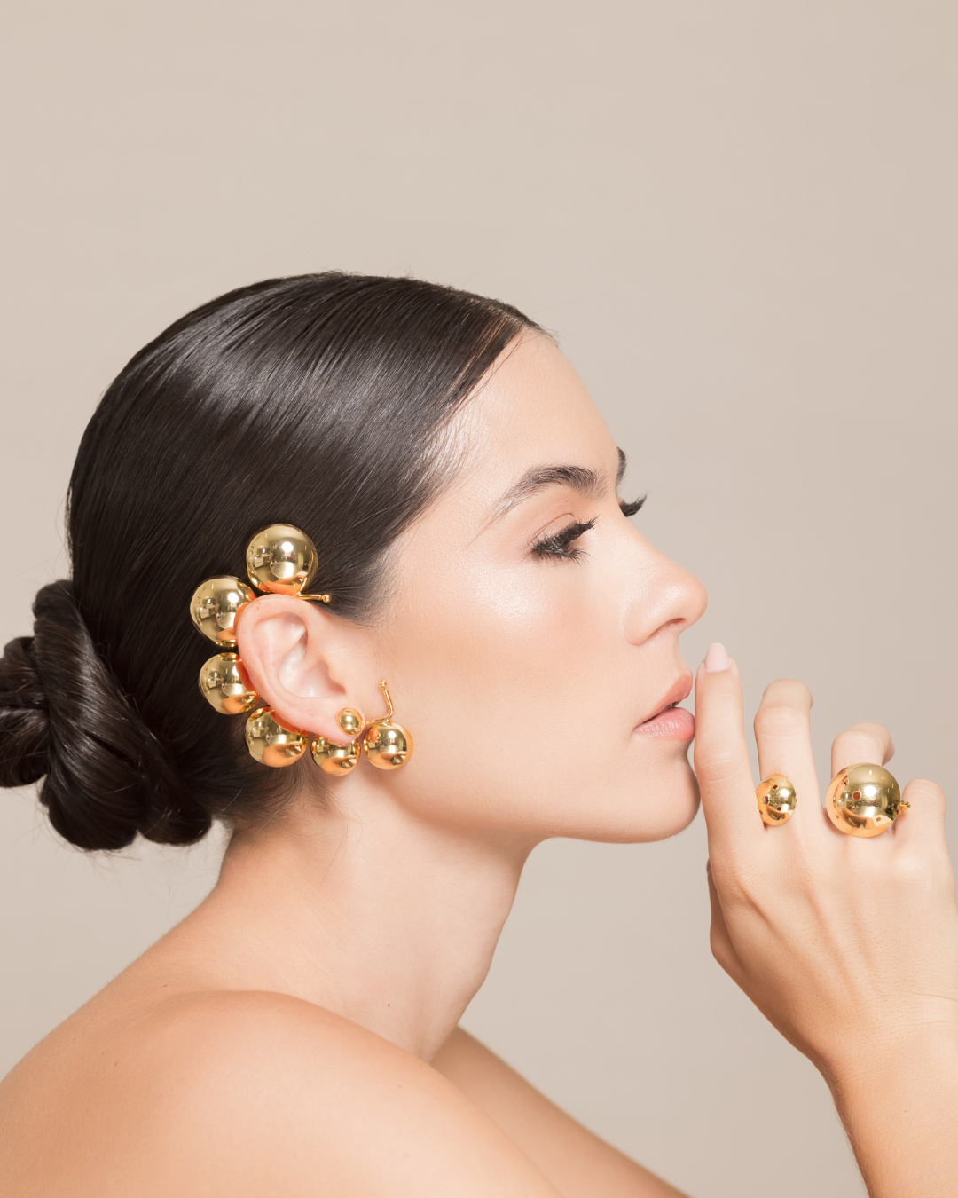 Set orejera + anillo