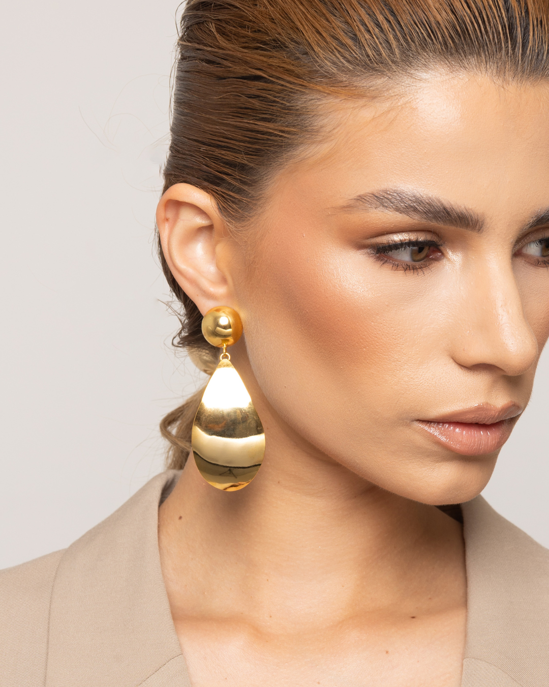 Aretes largos