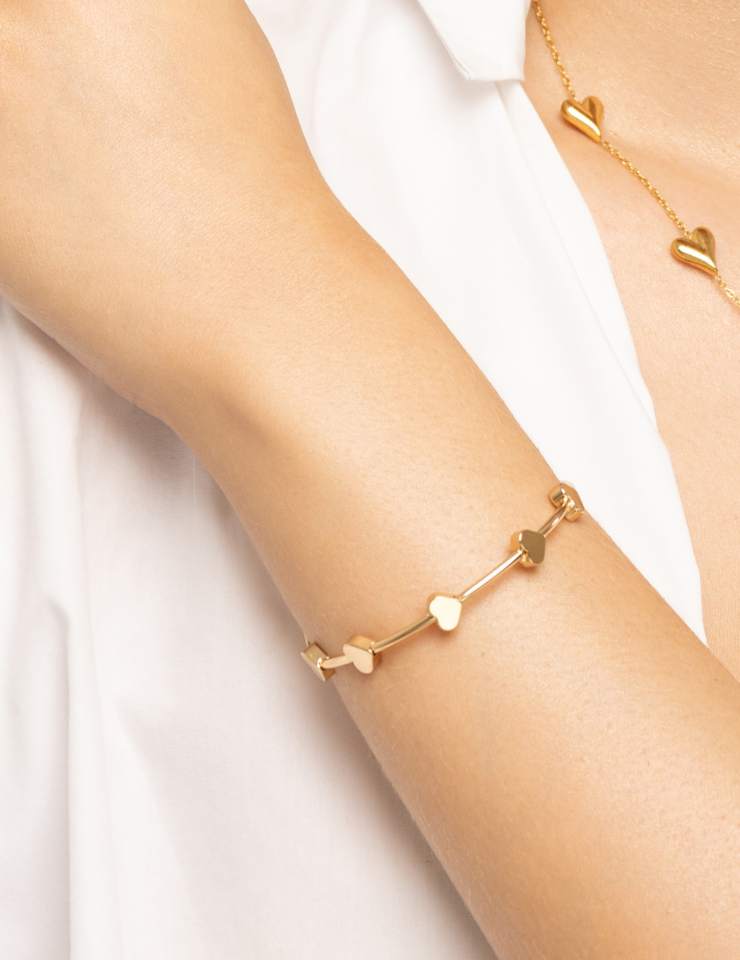 Pulsera corazones